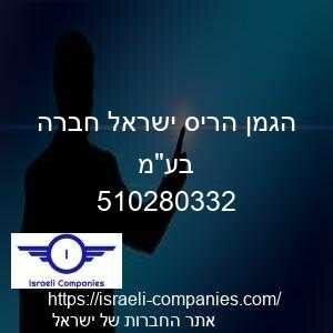 הגמן הריס ישראל חברה בעמ חפ 510280332