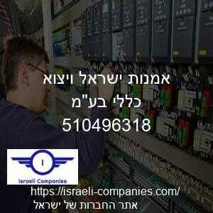 אמנות ישראל ויצוא כללי בעמ חפ 510496318
