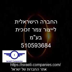 החברה הישראלית לייצור צמר זכוכית בעמ חפ 510593684