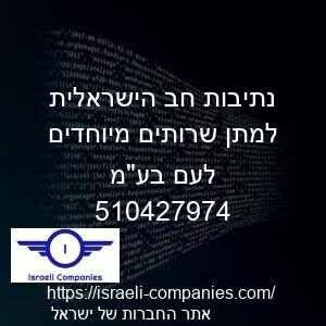 נתיבות חב הישראלית למתן שרותים מיוחדים לעם בעמ חפ 510427974